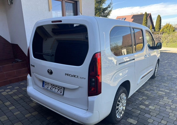 Toyota Proace City Verso cena 65900 przebieg: 186200, rok produkcji 2020 z Tarnów małe 172